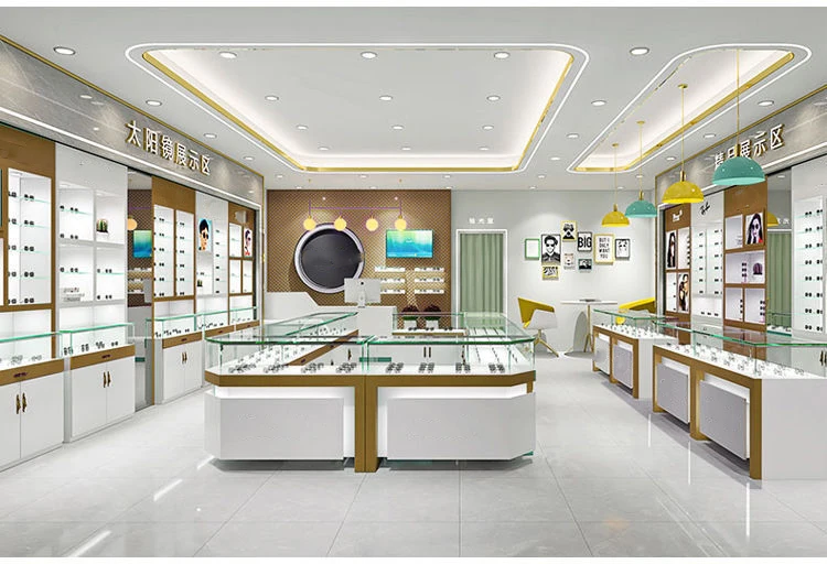 Optical Shop Equipment Watches Eyewear Display Glasses Optical Shop Design Eyeglass Sunglasses Display Cabinet