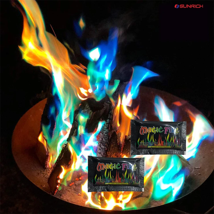 Pack Of 30g Mystical Fire Color Changer Fire Magic Colour Fire