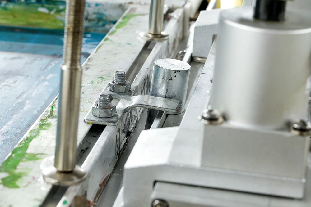 SPO Автоматическая овальная ткань одежды экран печатная машина