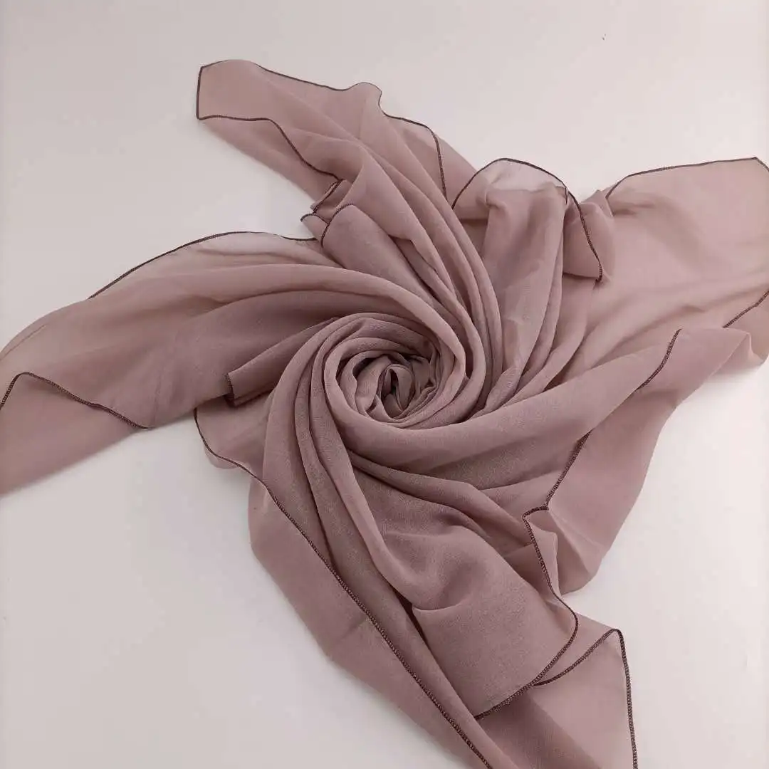 Wholesale price custom color Muslim shawl viscose scarf cotton hijab  from chinese