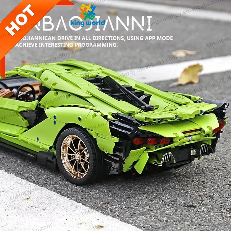 Hot sell Mould King 13056S+D RC model car plastic blocks building toys compatible with all major brand toys for big kids