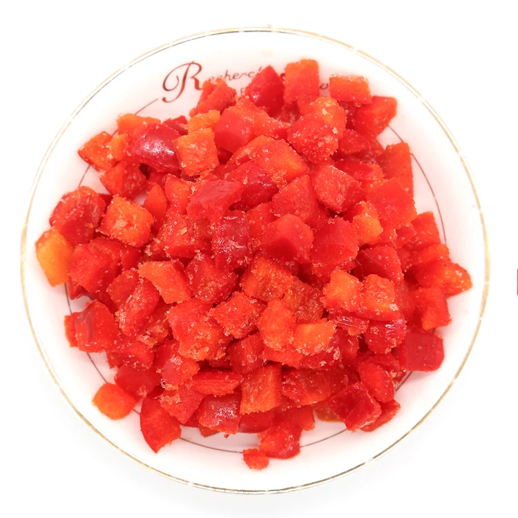 New Crop Frozen Red Pepper Dices Vegetable Factory Sale Directly