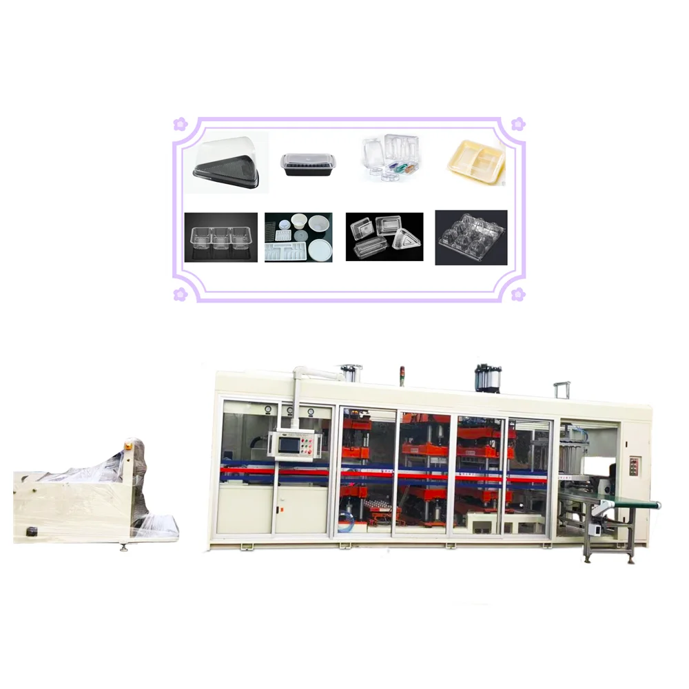 Baking Bread Cake Packing Tray Thermoforming Machine