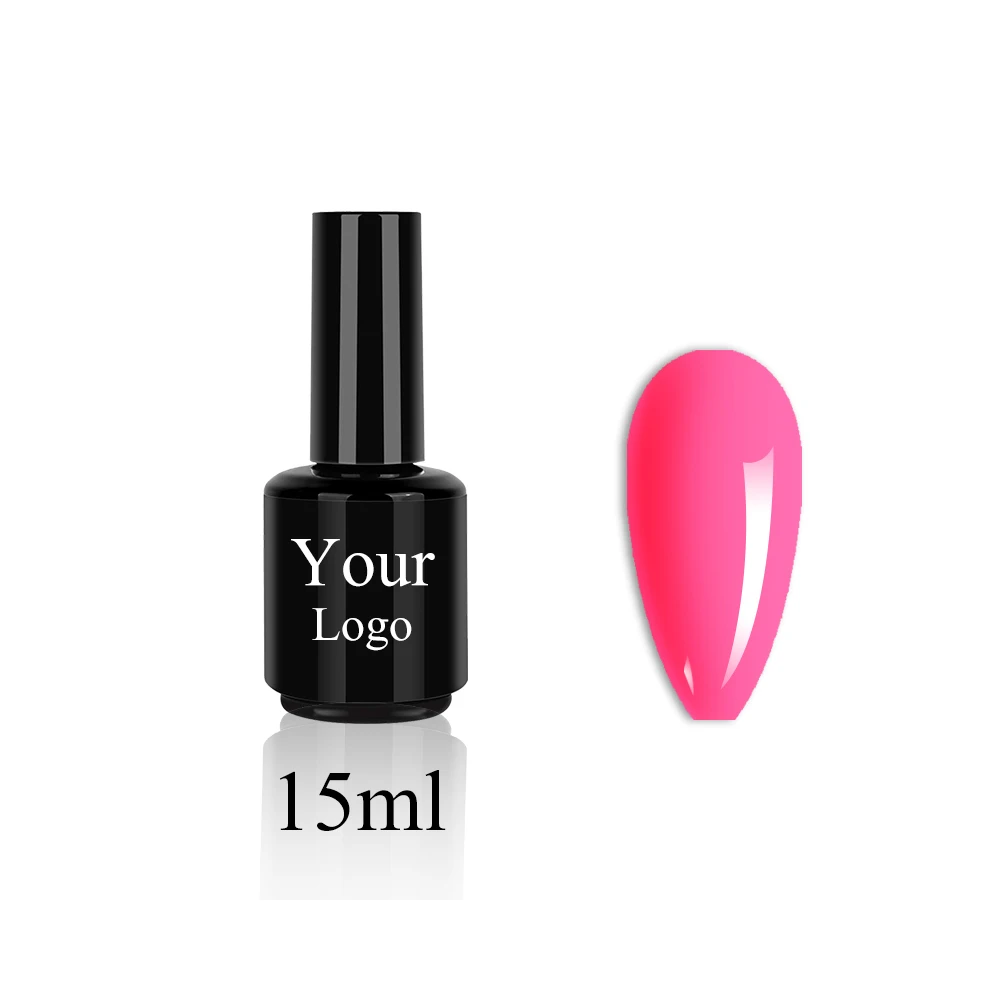 15ml  oem with your logo uv gel nail polish  factory wholesale color nail gel
