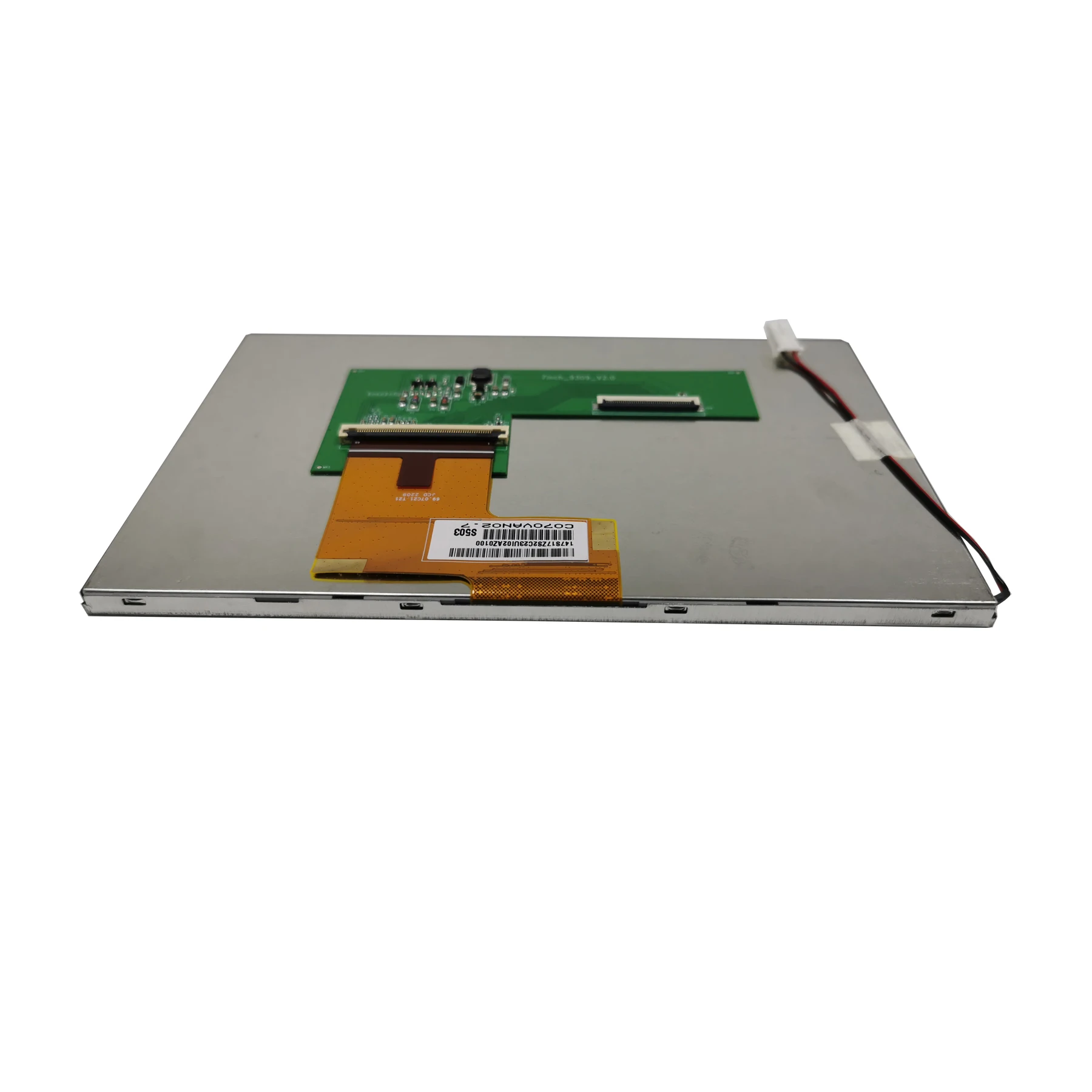 Wide temperature Anti-Glare RGB 40Pins LVDS 7 inch high brightness 1000cd/m2 800*480 LCD Display Module