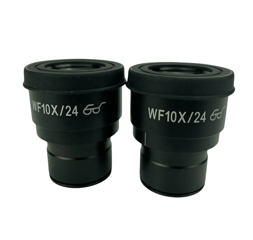 ZM-6847THE 0.68X-4.7X Trinocular Stereo Microscope head body with 10X/23mm eyepieces and 1X C-mount adapter