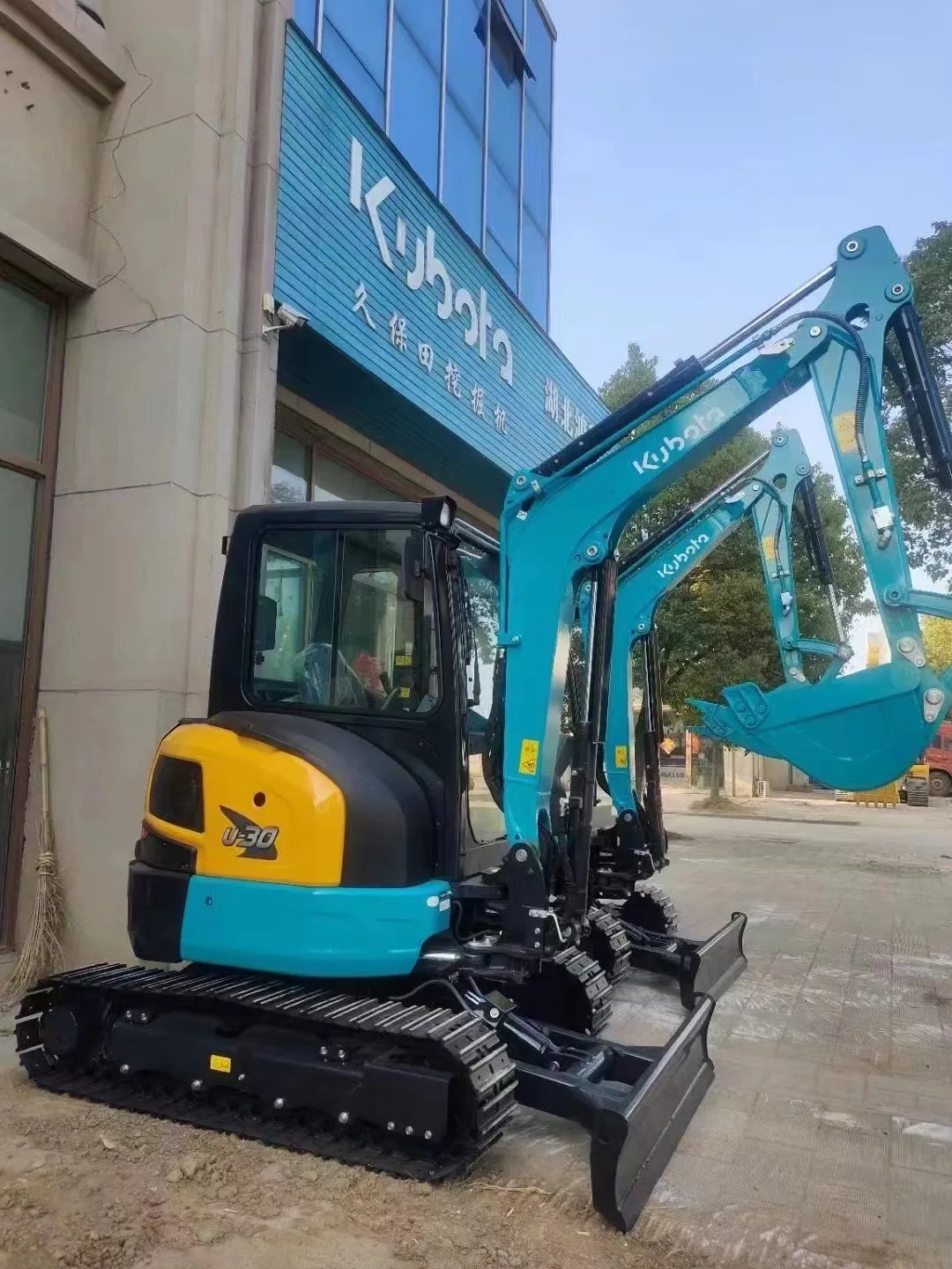 Экскаватор бесхвостый 3 тонны 5 тонн мини-экскаватор Kubota U30 U30K подходит для США и Канады