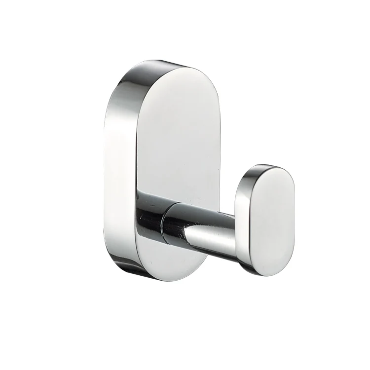 Best Hotel Zinc Material  Bathroom Accessories Sets Wall Mounted Chrome Bathroom accessory with Screw