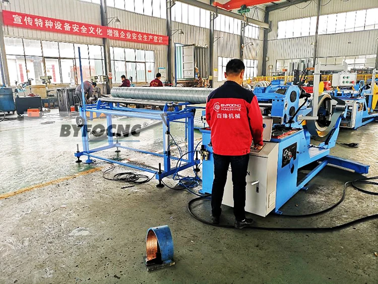Hot sale Round pipe making machine Duct Making Machines