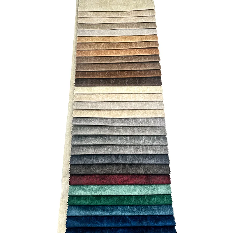 Wejoy new embossed pattern printed sofa fabric velvet fabric for furniture