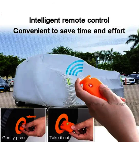 Factory Direct Sales High Quality Car Cover Snow Proof Uv Protection Waterproof Outdoor Polyester Taffeta Car Cover