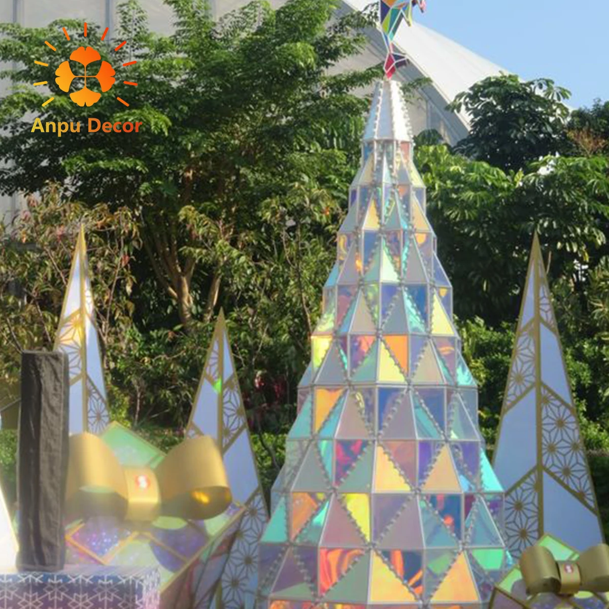 18 Years Supplier Christmas Decoration  OEM 20ft 30ft Giant Christmas Tree