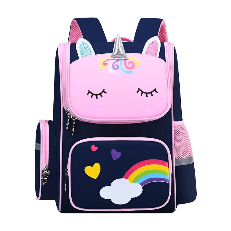 2023 new designer elementary junior school bags kids cute high quality backpack for boy and girl