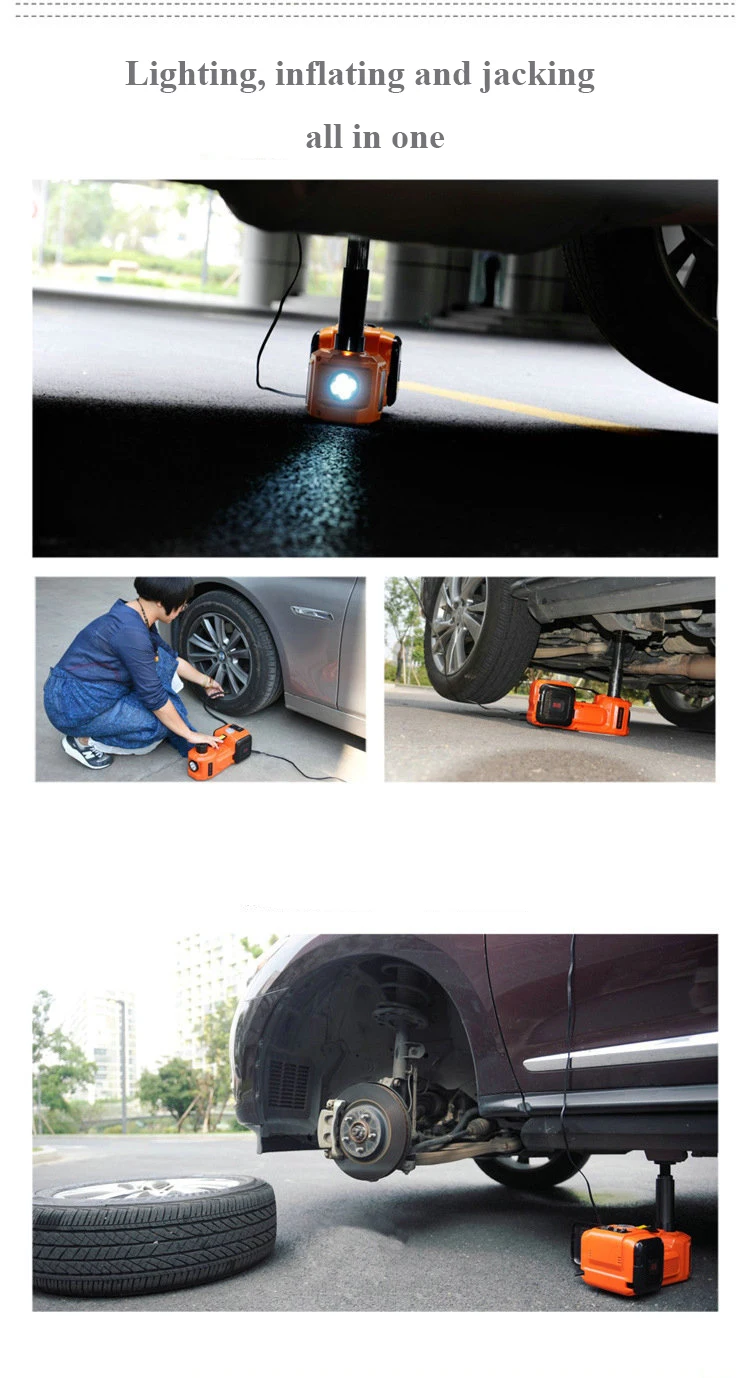 Heavy Duty 12V Car Jack electric Hydraulic floor lifting 5T gata electrica para auto Electric Jack for car