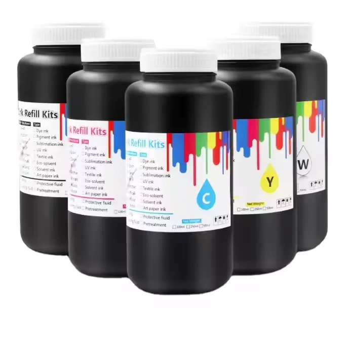 Supercolor Richo High Quality 1000ML Hard Uv Ink For Richo GEN5 GEN6 Printers