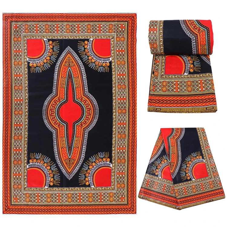 Multicolour 100 Cotton Printed Africa Holland African Print Fabric Real Wax For
