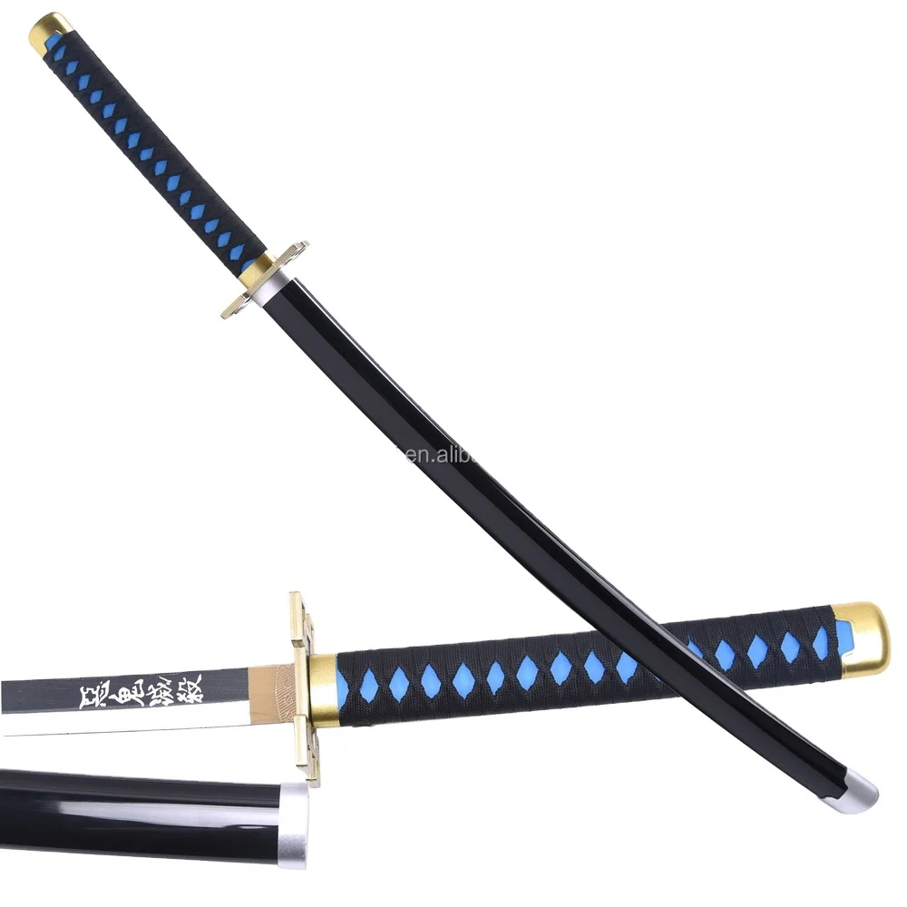 Hot selling 104cm Bamboo Blade Toy Swords Bamboo bleach cosplay swords wooden For Demon Slayer Tokitou Muichirou