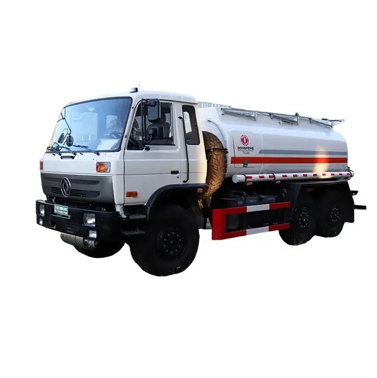 Dongfeng EQ5102G 6X6 fuel tank trucks 10000L for Africa market