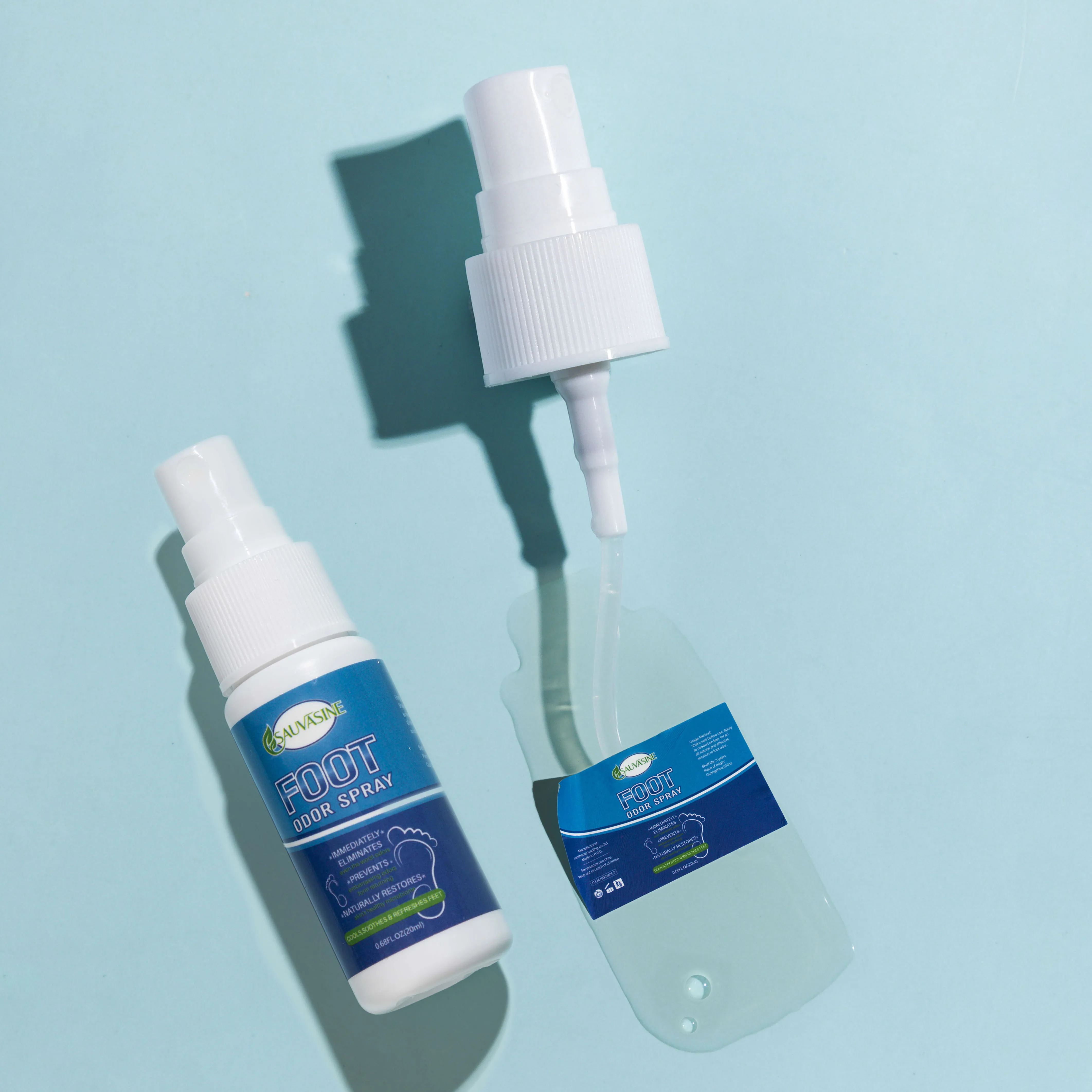 Wholesale Organic Purifying Bad Smell Odor Scent Removal Foot And Shoe Deodorant Spray