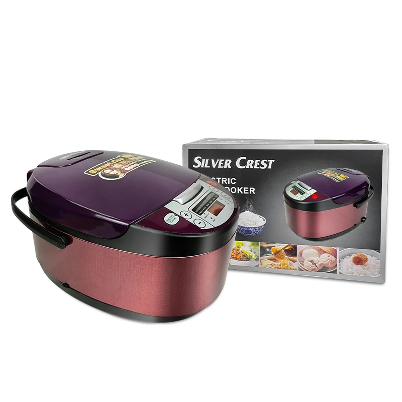 OEM customization low  sugar 5L  liter tiger mini digital commercial silver crest smart electric rice cooker guangdong