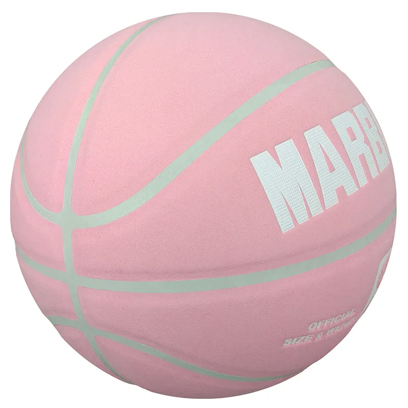 
Basketball Ball Size 7 Wear-Resistant Soft Microfiber Anti-Slip Anti-Friction Outdoor & Indoor Professional Basketball 
