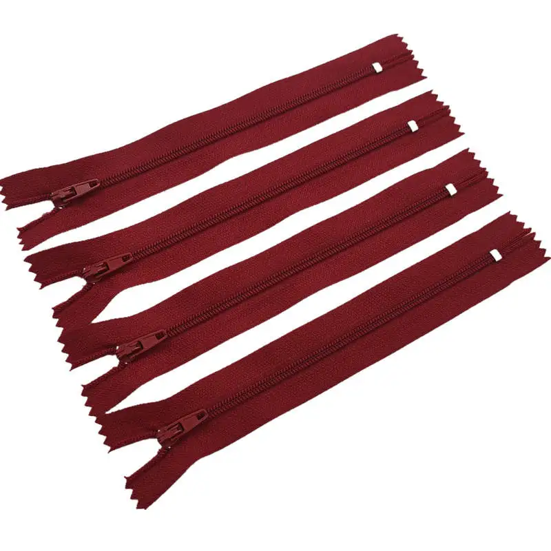 Factory Wholesale Cheap Price Custom Length #3 #5 #7 Close-end Nylon Zipper for Garment Dress Clothes Bag