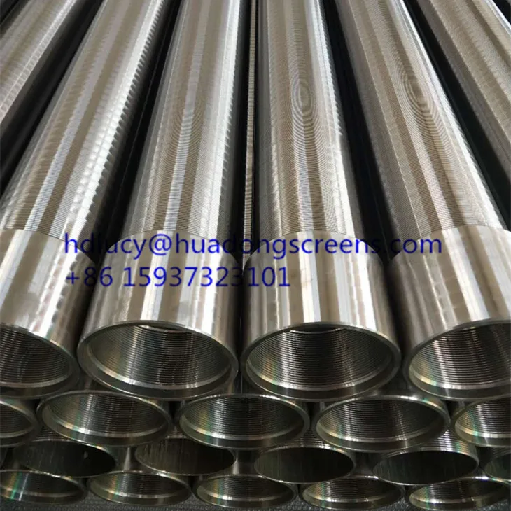 
4'1/2 Stainless Steel 316 wire wrapped continuous slot well screen (Manufacturer) 