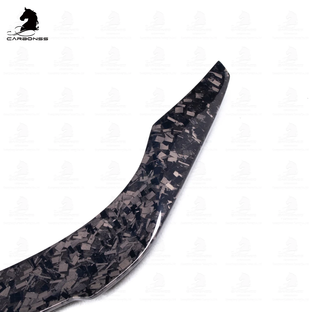 Forged Carbon Fiber V Style Body Kit Rear Trunk Spoiler Wing Fit For Toyota SUPRA A90 2019+