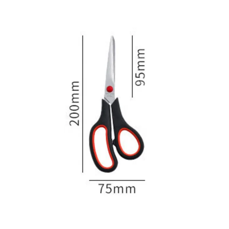 8 Inch  Shearing Comfort Grip Handles Multipurpose Scissors Premium Stainless Steel Blades  Craft Scissors