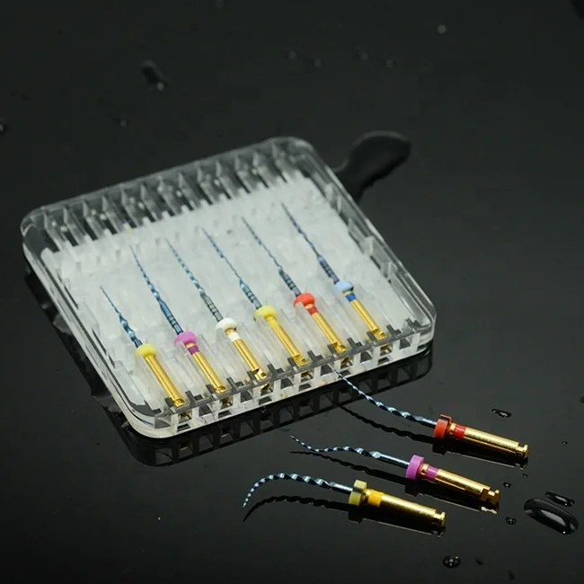 Super Elastic NITI Flexible Heat Activation Rotary Files Dental Burs