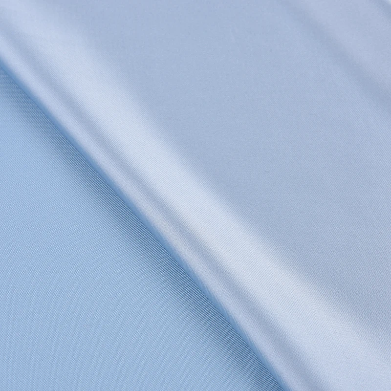 2025SS new Eco-friendly manufacture spot 63% Acetate 37% Polyester recycle sustainable fabric for nightwear skirt shirt