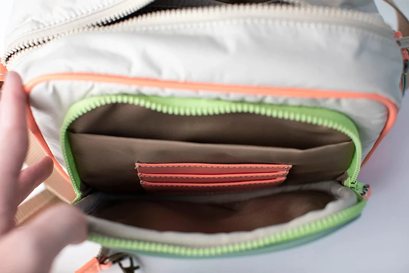 Fashion Women Custom Sport Outdoor Casual Nylon Shoulder Sling Bag Crossbody Pack With Logo