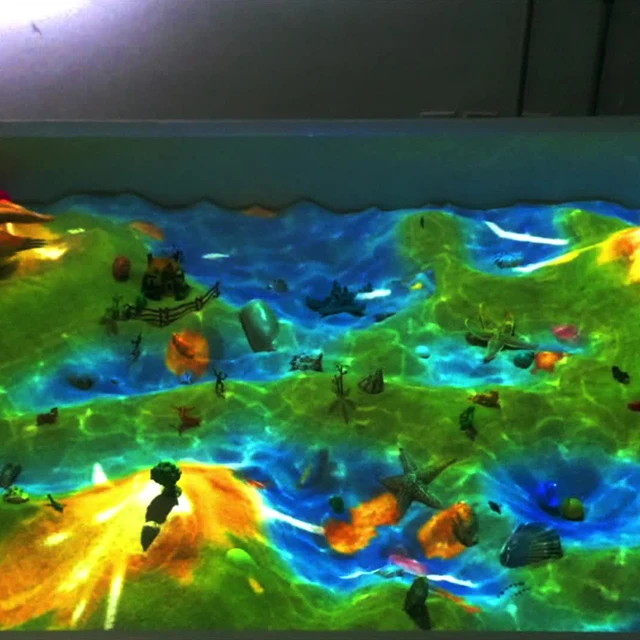 AR 3d sandbox interactive projection games interactive software
