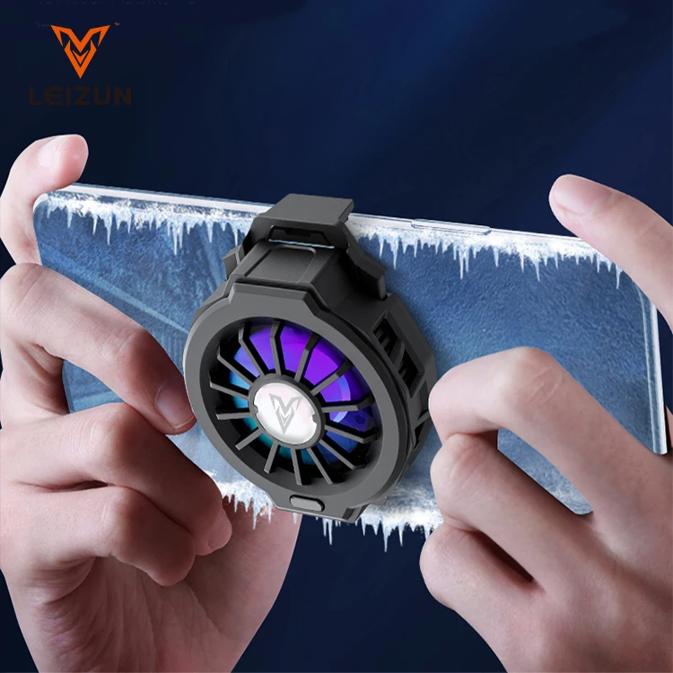 Mobile Phone Fever Rapid Cooler Radiator Cell Phone Universal Cooling Fan Mute Fan