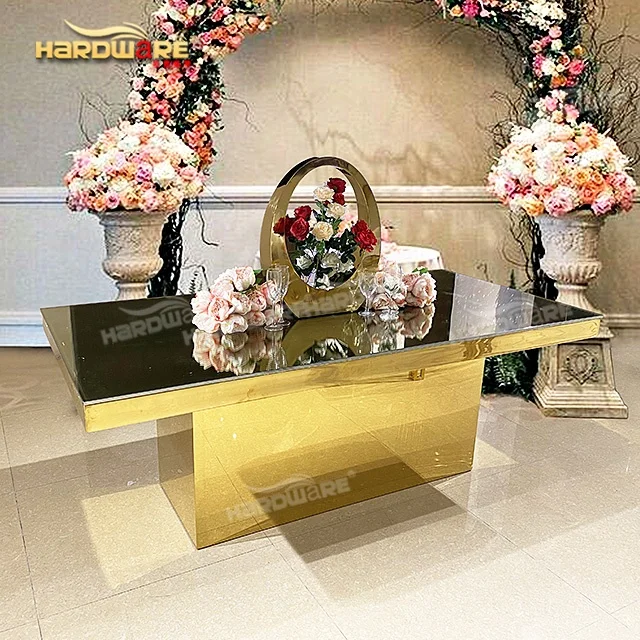 Модная Банкетная мебель для праздника, свадебные столы, стекло для продажи