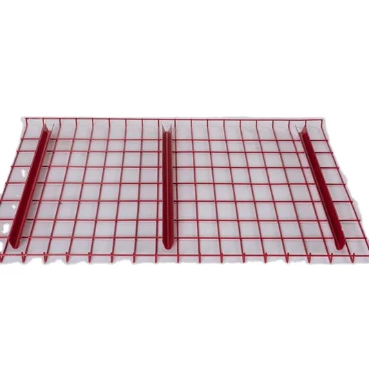 Racking Accessories Steel Material Powder Coated Hog Wire Deck Panels Reinforcing Welded Wire Mesh Deck