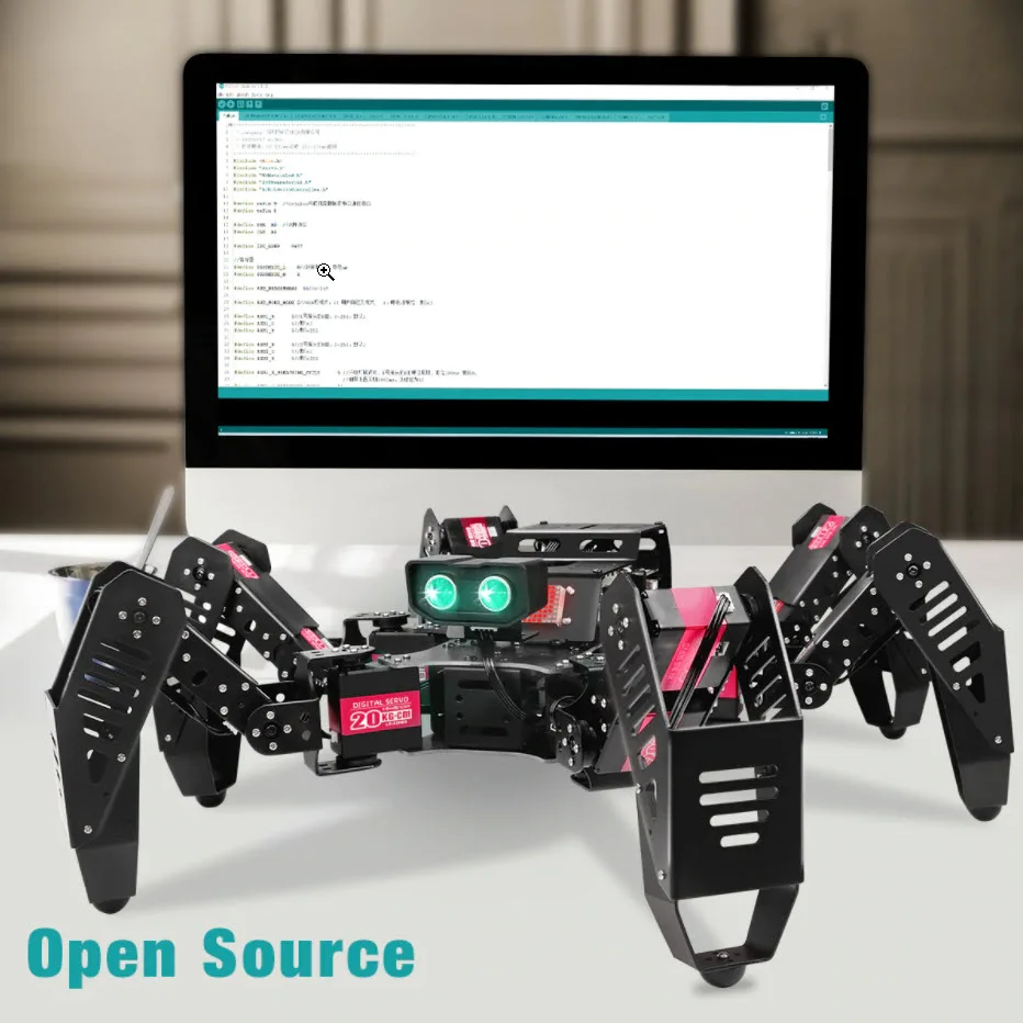 Hiwonder Hexapod Arduino Spiderbot программируемый робот для стандартной версии с датчиком расширения комплекта