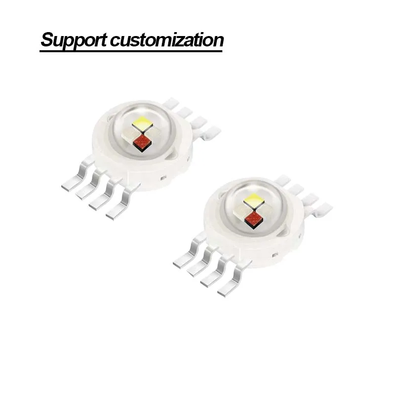 Manufacturer High-Power RGBW Eight-Foot Four-In-One Stage Highlighting SMD LED Lamp Beads High Lumen Product Type Spot