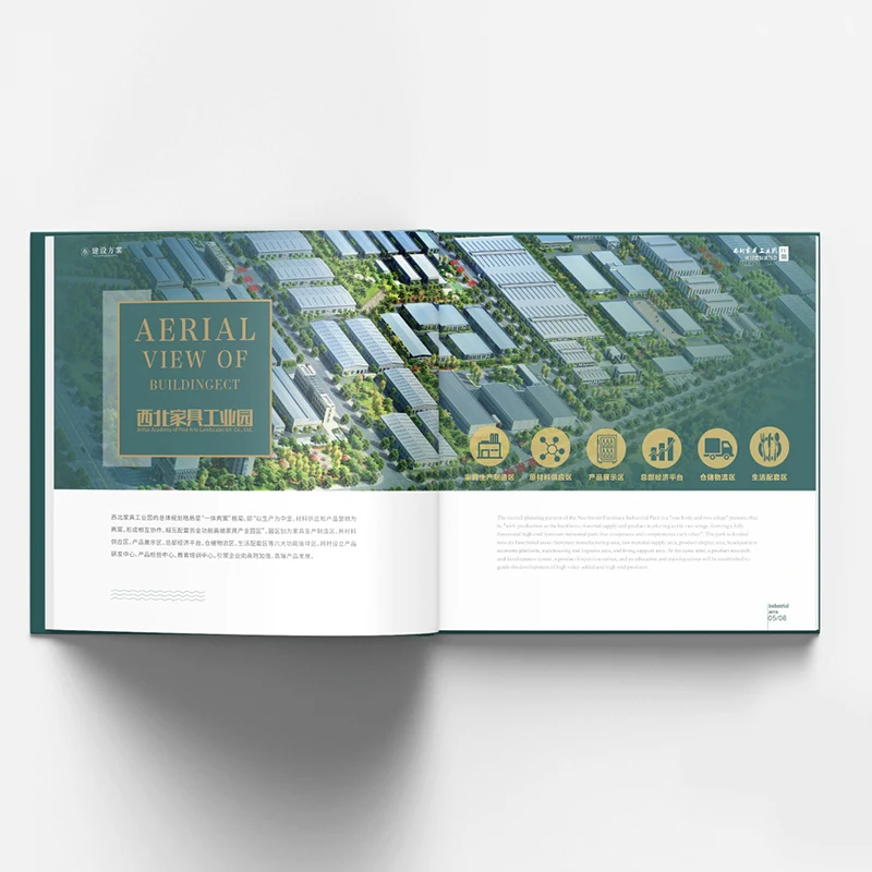 Cheap Promotional Product Catalogue Full Color Printing Hardcover Book Perfect Binding Books