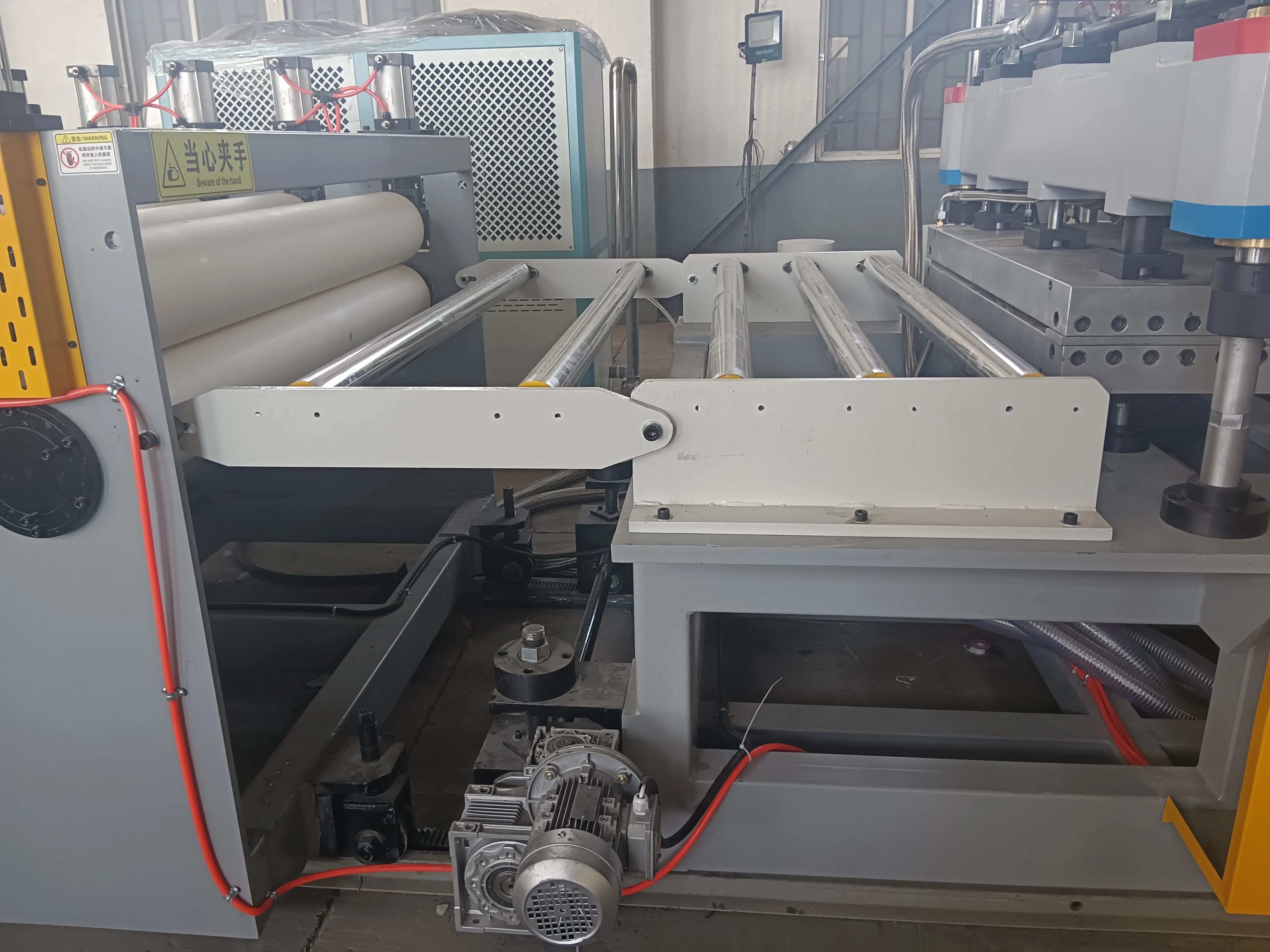 PP plastic construction engineering formwork making machine plastic production line making machine