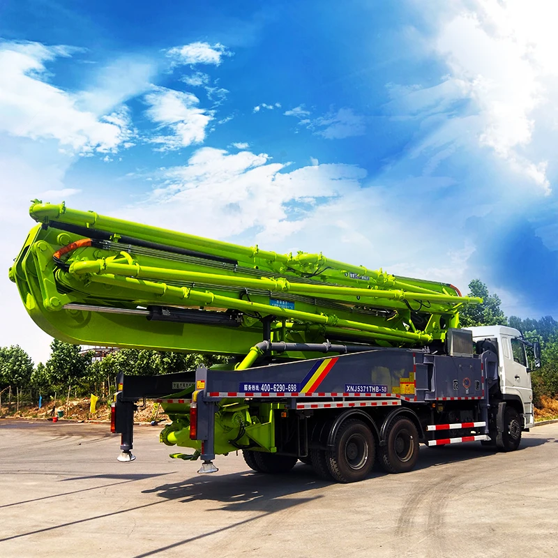 Factory Price 50m NONGJIAN Truck Concrete Pump concrete mixer truck