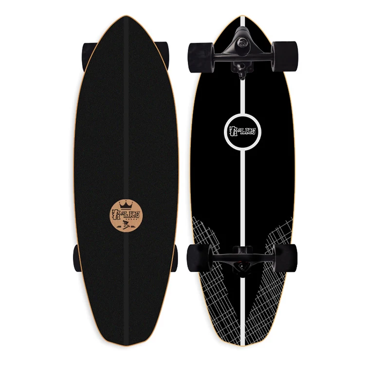 Zhoya Good Quality Surf Skate Truck For Print Custom Roller Skate Board On Sale Skates 4 Wheels