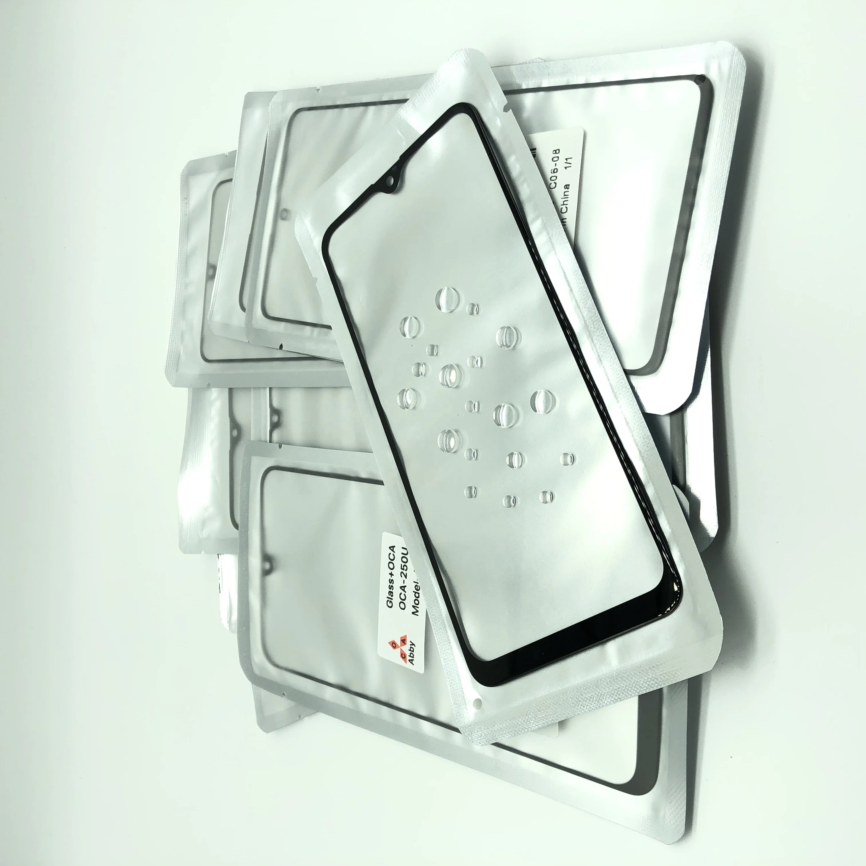 NOVECEL For Samsung Galaxy A10 to A70 A M Series LCD Display Outer Glass with OCA Polarizer Film Replacement Touch Screen Glass