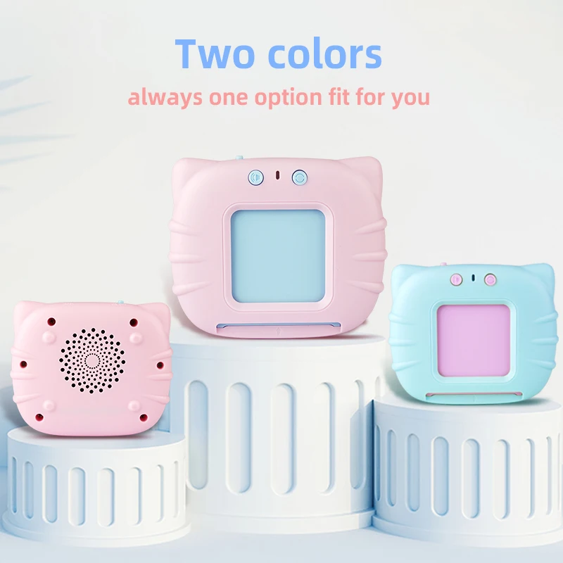 Amazon Hot Sell Talking Audible Flash Card Reader Early Educational Learning Chinese English Word Baby Toy Gift