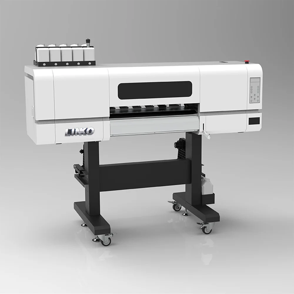 LINKO High Quality 24 Inch DTF Printer Machine New i3200 Dual T-Shirt & Pet Film Tinting 60cm Shaking Powder i3200 DTF Printer