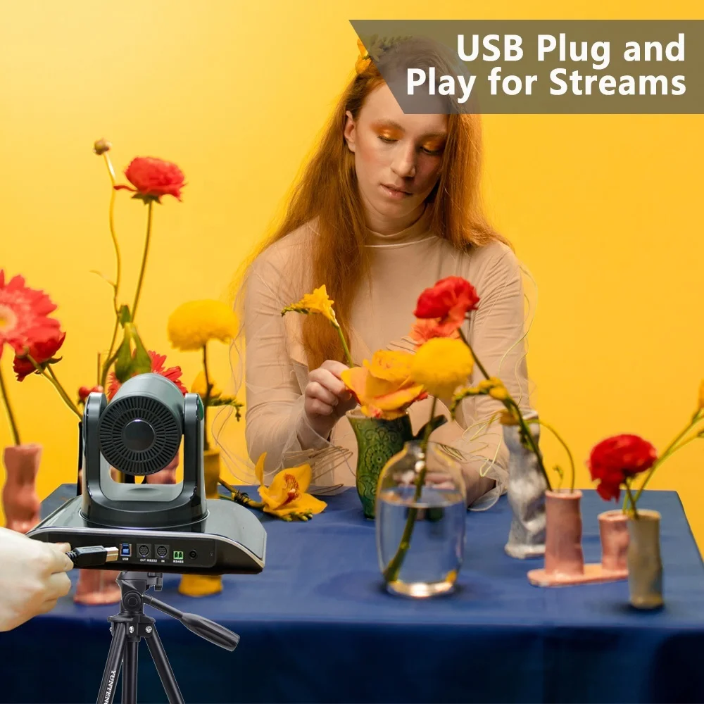 USB2.0 HD 360 Degree PTZ camera for Video Conference meeting