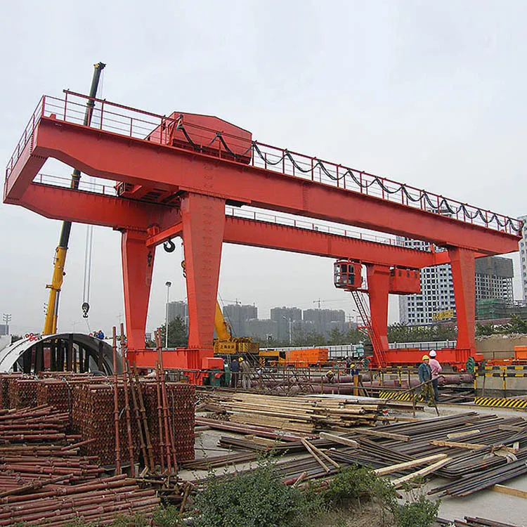 WEIHUA MG type U shaped double beam goliath gantry crane for maintenance With favorable price
