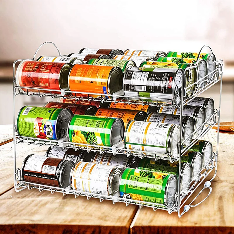 Refrigerator Beverage Wire Rack Storage Rack Kitchen Use
