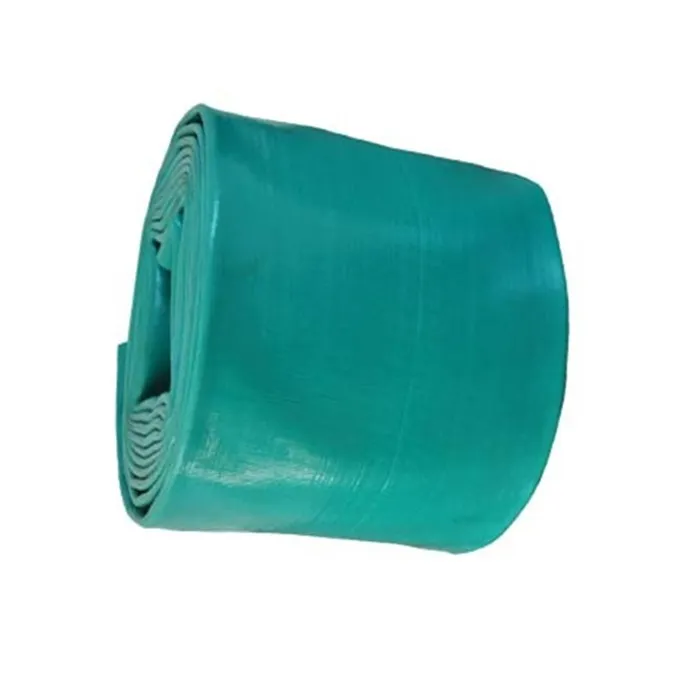 Heavy duty non smell non toxic textiles layflat hose pe pvc layflat hose for farm irrigation