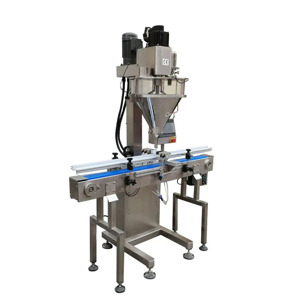 High Speed Automated Small Doses / Custard Powder Auger Filling  Machine